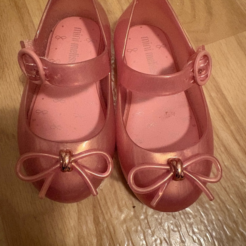 Mini Melissa Pink Kids Shoes